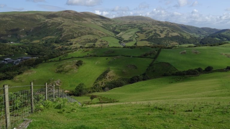 The rolling hills from Panorama Walk